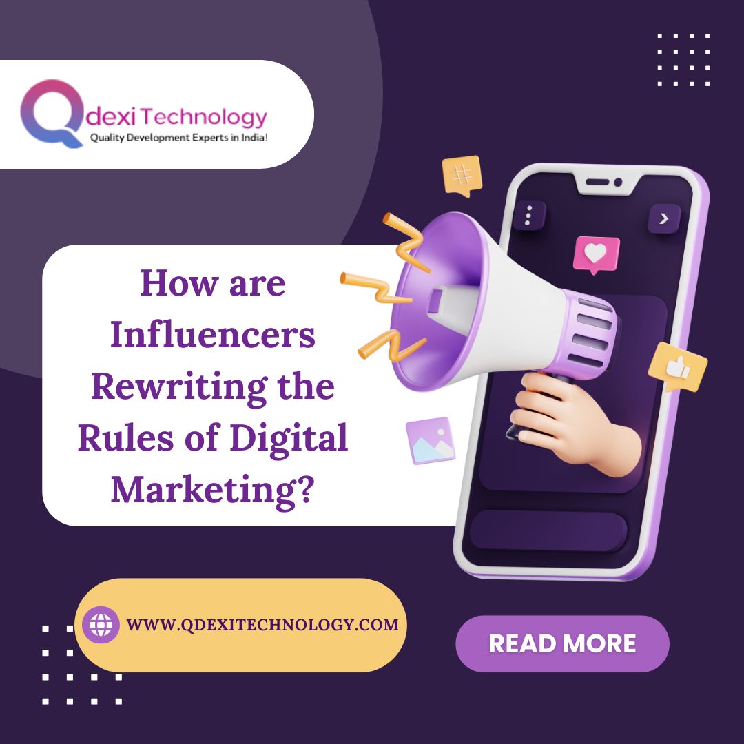 QdexiTechnology's tweet image. Influencers are reshaping digital marketing with creative strategies and Qdexi Technology helps brands maximize impact effortlessly.

Read More: qdexitechnology.com/blog/how-are-i…

#InfluencerMarketing #DigitalMarketingTrends #SocialMediaInfluencers #QdexiTechnology #BrandGrowth