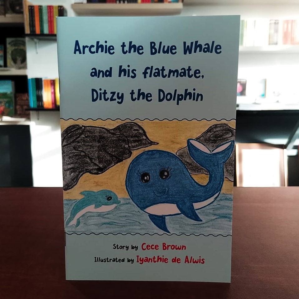 TheJamFruitTree's tweet image. Archie the Blue Whale and his flatmate, Ditzy the Dolphin
Cece Brown
Rs. 1,000

The Jam Fruit Tree. 105 Pirivena Rd, Mt Lavinia
072-7268078

linktr.ee/tjftp

#CeceBrown #ArchieTheBlueWhale #TheJamFruitTree #TheJamFruitTreePublications #TheJamFruitTreeBookShop #JFT