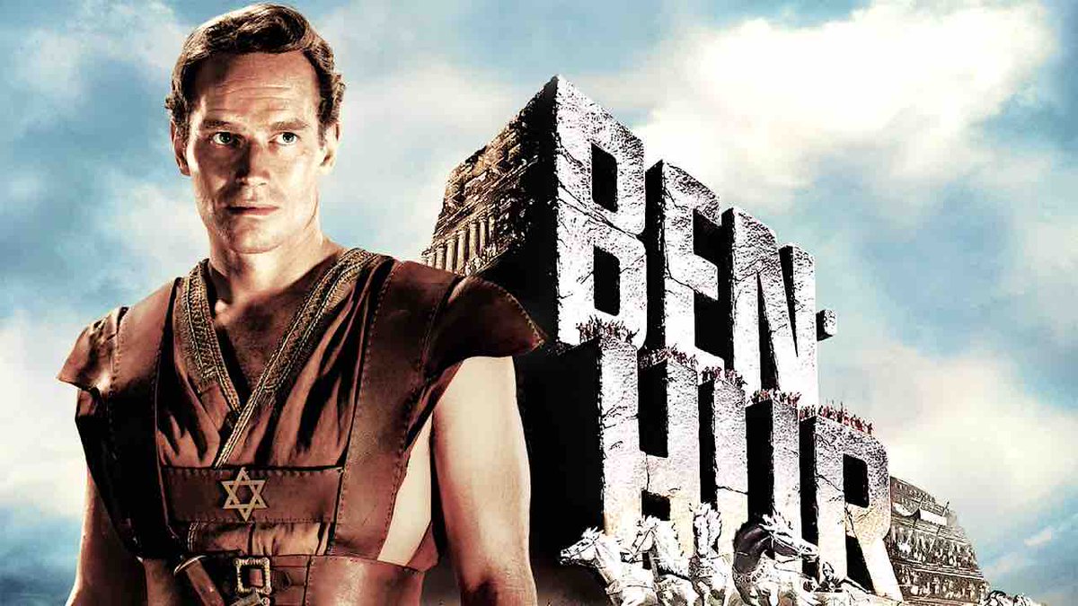 HistoryMattersX's tweet photo. 🇺🇲Wednesday #18November 1959, the #film (#movie) Ben-Hur made its #premiere at the Loew's State Theater in New York, USA.

#BenHur was directed by William Wyler, and a film adaptation of the novel by American author Lew Wallace.

Winner of 11 Oscars.

#CharltonHeston #LewWallace https://t.co/O5FjOA6Y10