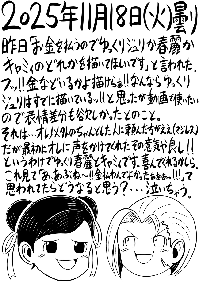 今日の日記。285日目。 