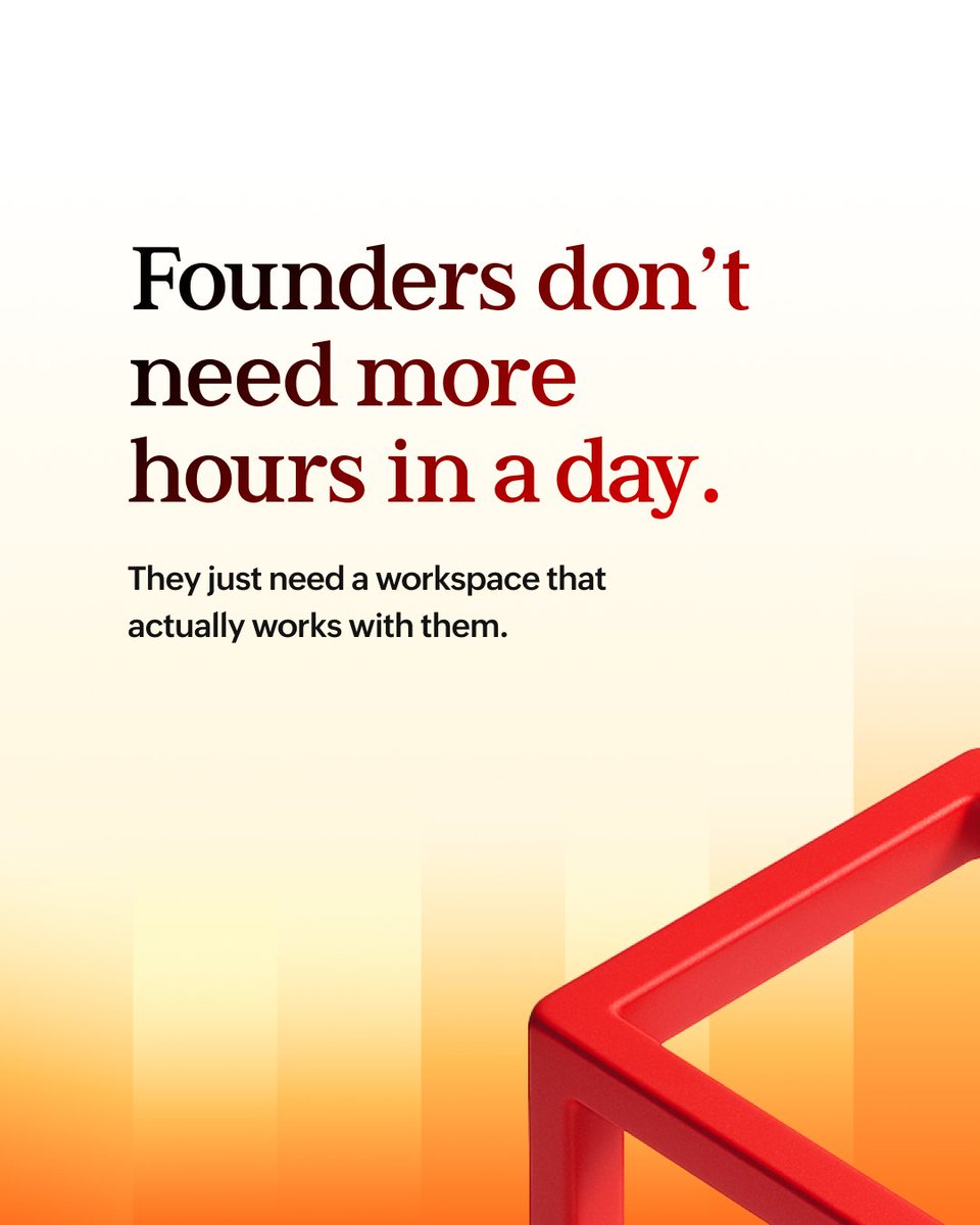 ZohoforStartups's tweet image. Building a startup isn’t a solo act. It relies on teamwork, communication, and the right tools.

And that’s exactly what @ZohoWorkplace  is for—helping teams come together and build smarter, every day.