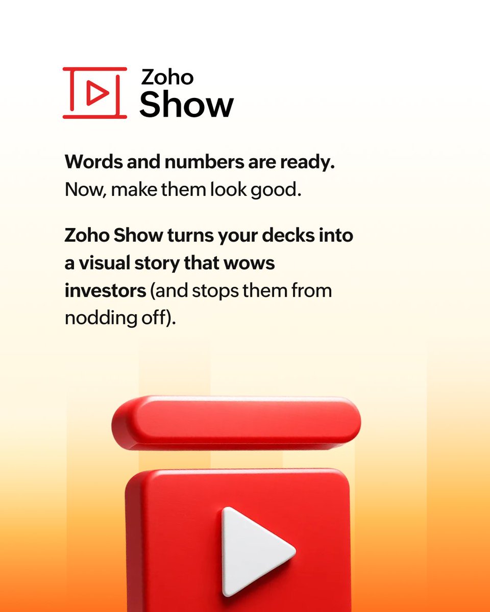 Zoho for Startups tweet media