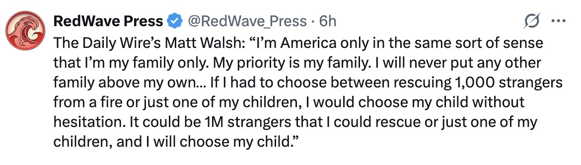 mattruby's tweet image. Nothing these goofs love more than talking about the atrocities they&apos;d be willing to commit for their children.