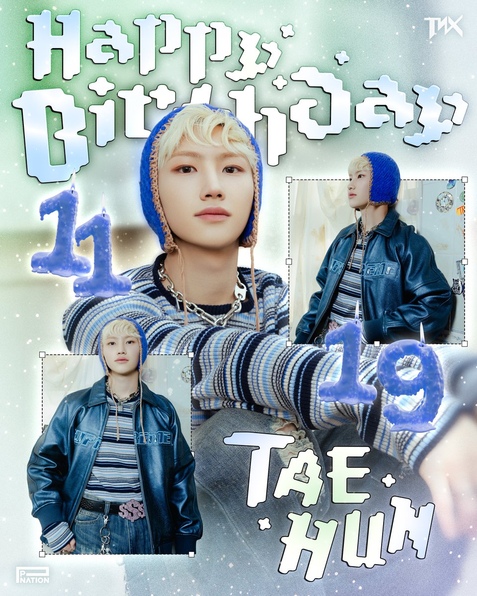 TNX_Official's tweet photo. Happy Birthday, TAE HUN!
⠀
#TNX
#최태훈 #TAEHUN
#PNATION #피네이션 #HBD https://t.co/xrFFWXAZoS