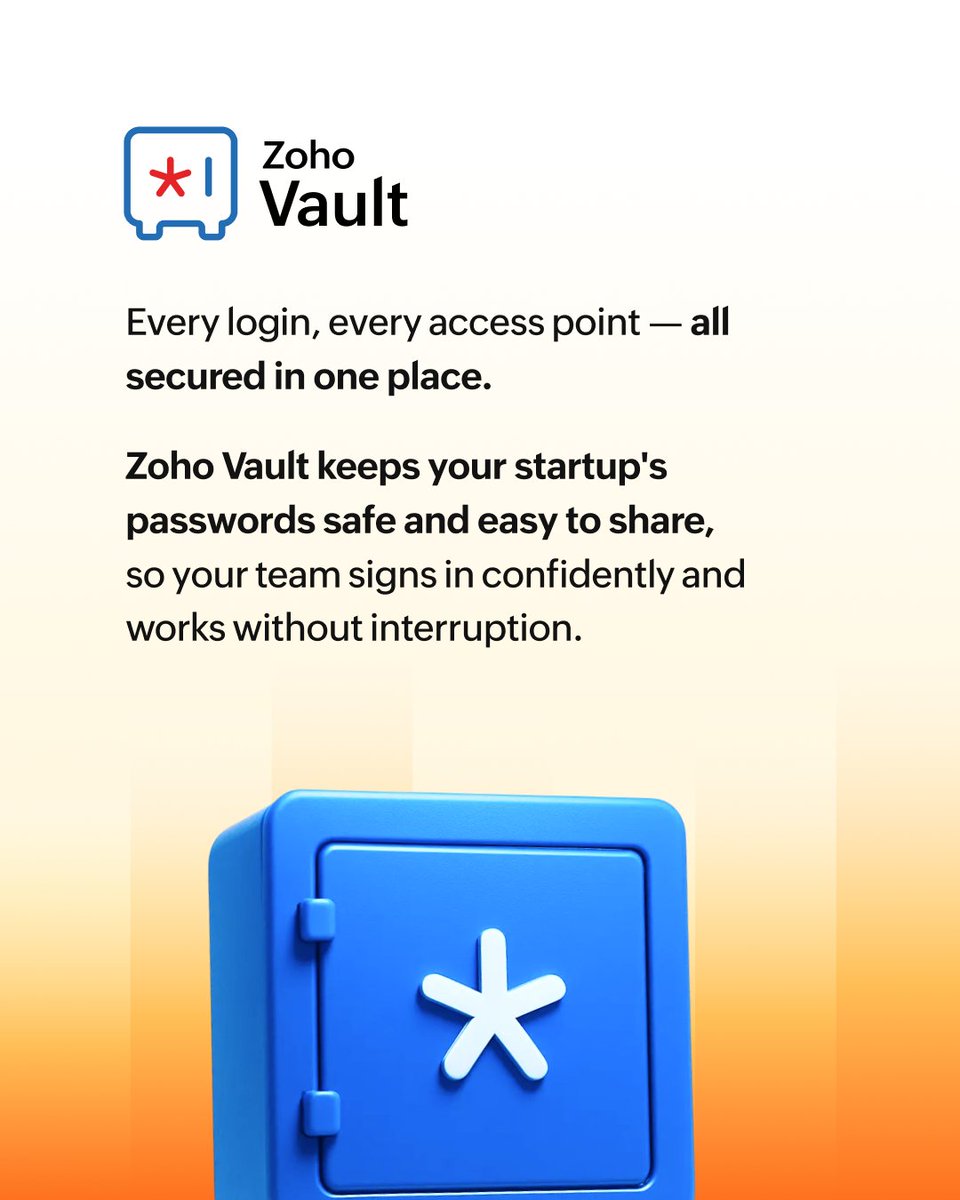 Zoho for Startups tweet media