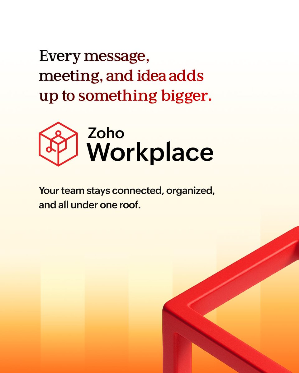 Zoho for Startups tweet media