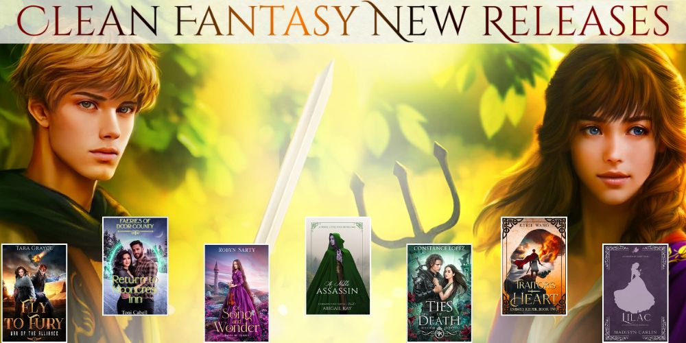 Clean Fantasy New Releases! 
Don't wait to get your good deal!

#cleanfantasy #NewRelease2025 #MedievalAdventure #christianfictionbooks #greatbookstoread #cozyromance #fairytaleretellings #elvesatwork
books.bookfunnel.com/yafantasynewre…