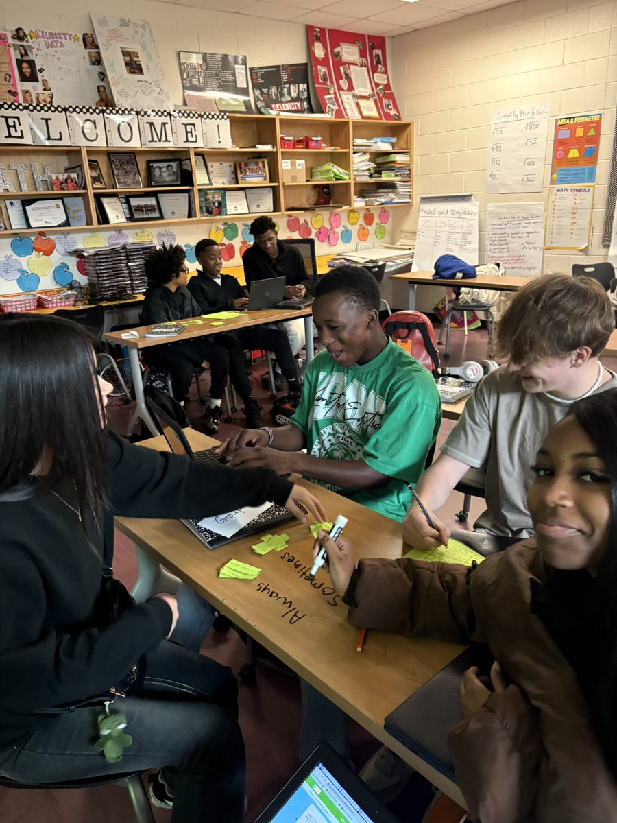 onealmath's tweet image. Students are actively engaged in sorting equations and identities. This lesson focuses on the differences between equations &amp;amp; identities and carrying out correct algebraic manipulations through card sorts. #GaDOETasks #FALTasks #LearningPlans #MathDiscourse #Collaboration