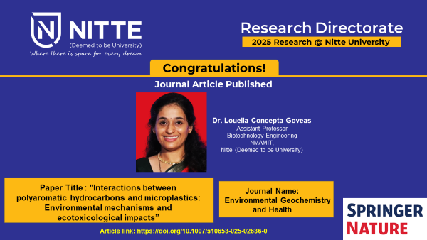 RnDNitteDu's tweet photo. Congratulations! https://t.co/pUoEYM27IX