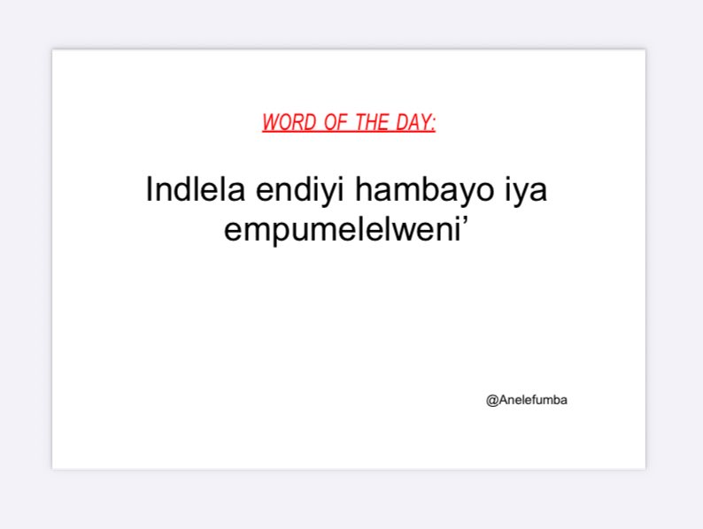 Anele Fumba 🇿🇦 tweet media