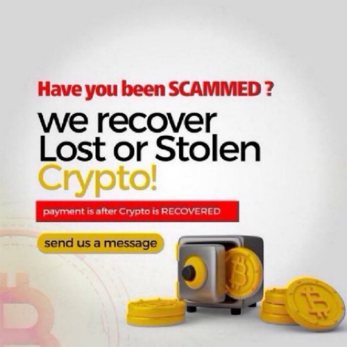 KimTech_'s tweet image. I can reverse back your stolen money, did you got scammed recently, you sent money to wrong account or wallet address, you want to approve your pending payment.

We offer legit and safe ethical hacking service in recovery of all digital assets Dm me now!!!!!!