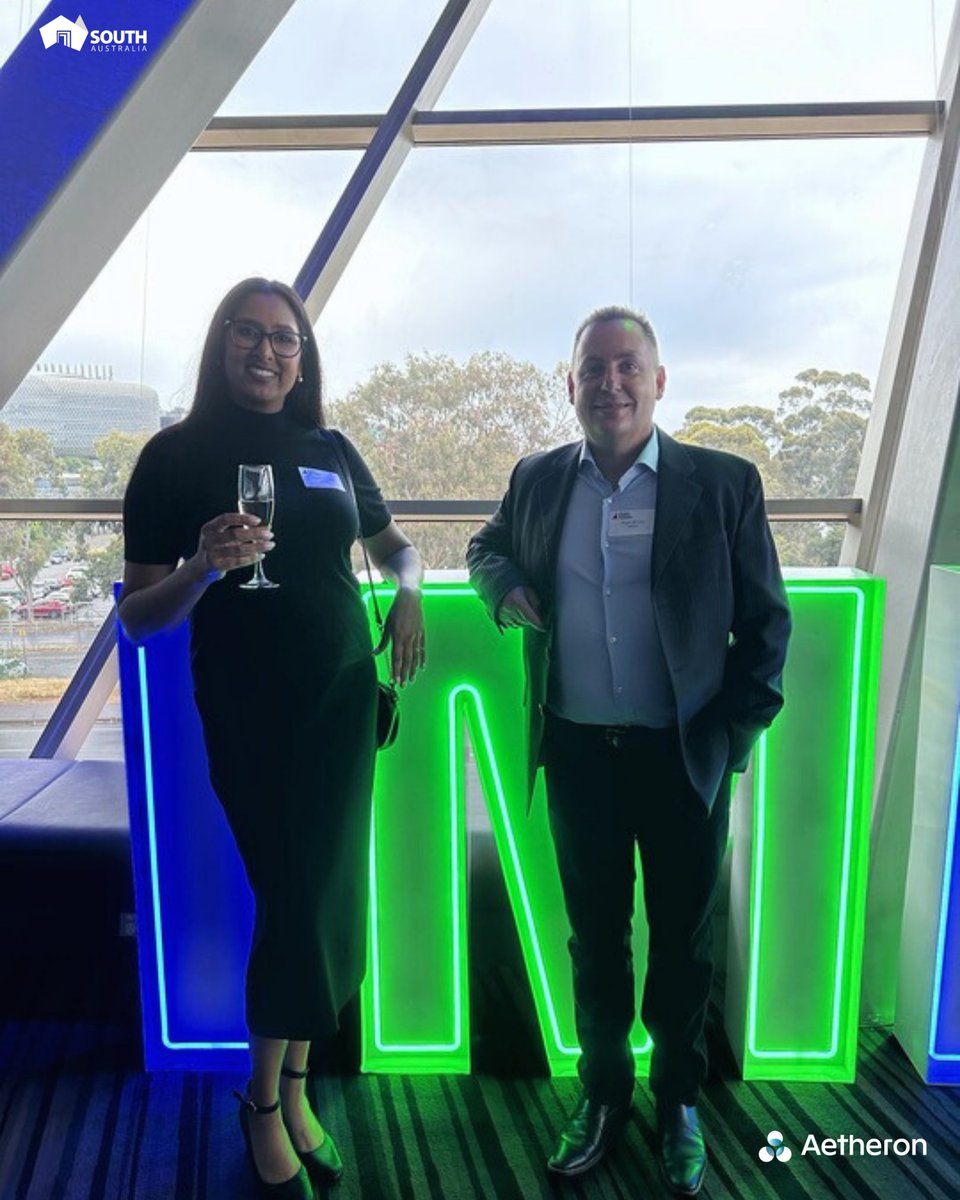 Aetheronhq's tweet image. Our Founder &amp;amp; CTO, Shaun McLean, and our Co-Founder &amp;amp; VP of Sales, Alyssa Le Cornu, had the privilege of attending @theimpactawards  at the Adelaide Convention Centre on Thursday, 13 November.

We extend our sincere thanks to Jade Philippe at Adept Technology for the invitation.…