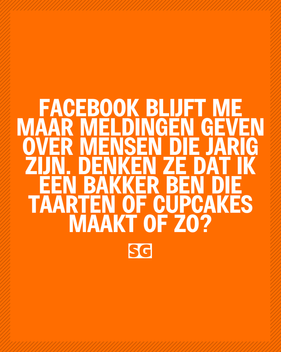Slechte_grappen's tweet image. Rustig Facebook, ik ben geen bakker 😂🎂

#humor #grappig #facebookhumor #slechtegrap #drogehumor #lol #flauwehumor