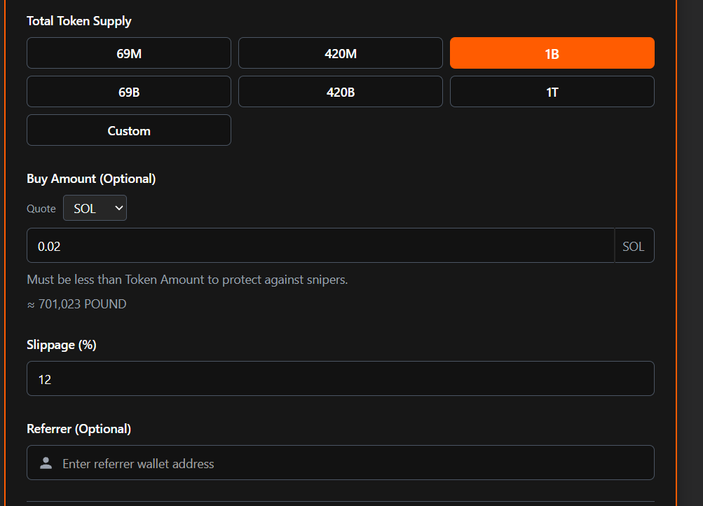 UnityLFG's tweet image. $POUND preview locked and loaded  
Dev wallet = 0 $POUND (screenshot)  
Clean preview on @LetsBONKfun (screenshot)  
No pre-mint, no bundles, fair launch in &amp;lt;45 mins  

Half Kilo dropping soon…  
Reply wallet if you want early scout drop 🚐💷

#POUND #LetsBONK #Solana