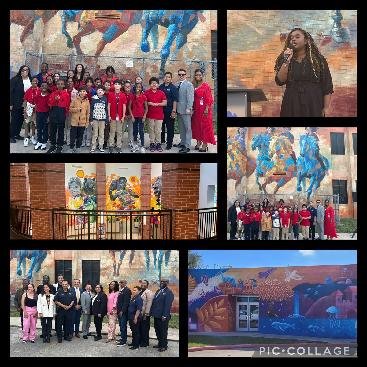 LaTracyHarris's tweet image. Today we unveiled the powerful murals in Spring ISD with Commissioner Rodney Ellis, celebrating community, creativity, and resilience. Grateful for the artists, volunteers, and everyone who made today happen! @SISD_CoA @SpringISD