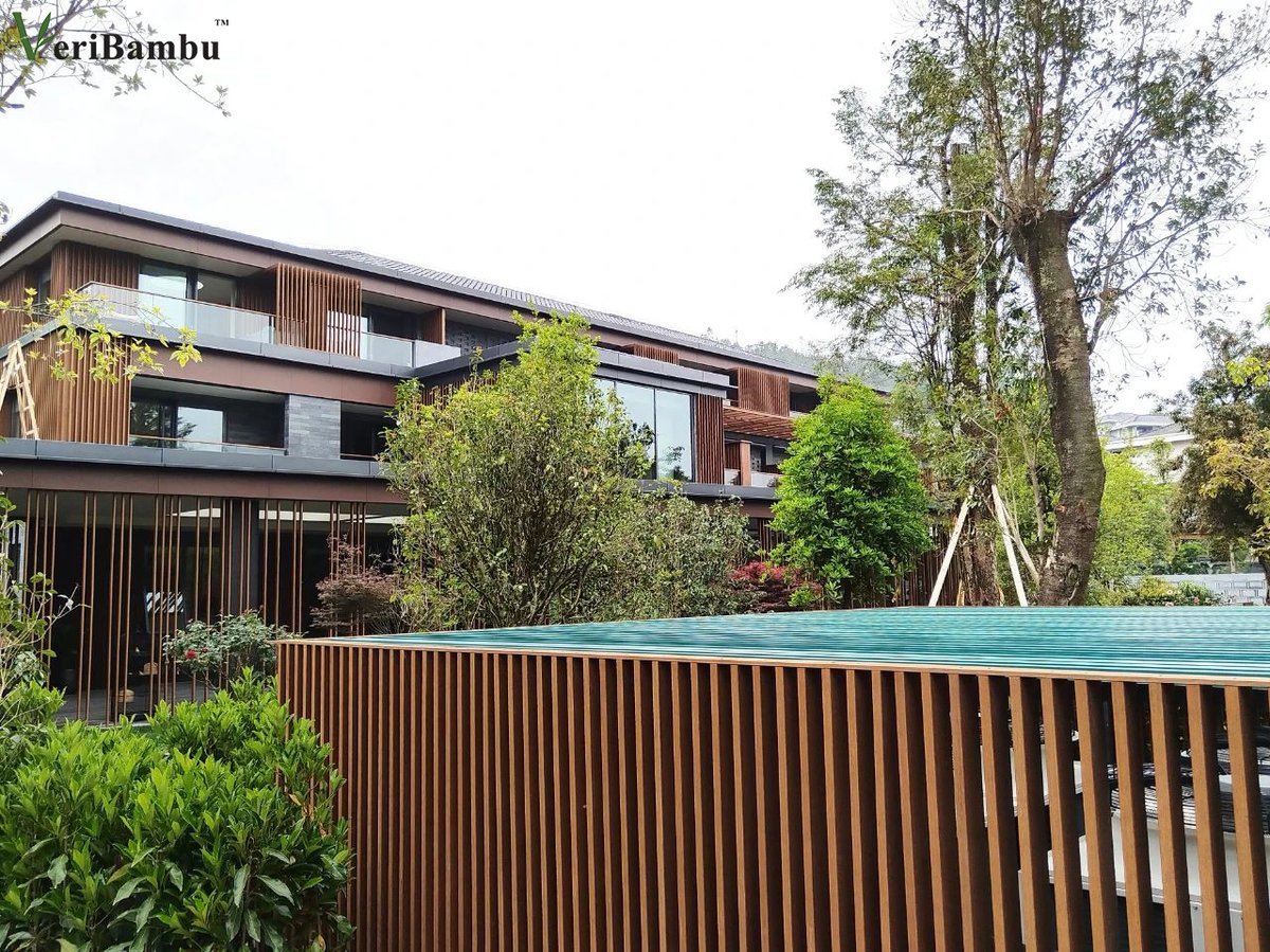 HEBMVeriBambu's tweet image. Transform interiors with Veribambu™ bamboo ceiling slats — elegant rhythm and natural tone. Get more detail in our website: ebmaterial.com #BambooSlat #Veribambu #InteriorArchitecture