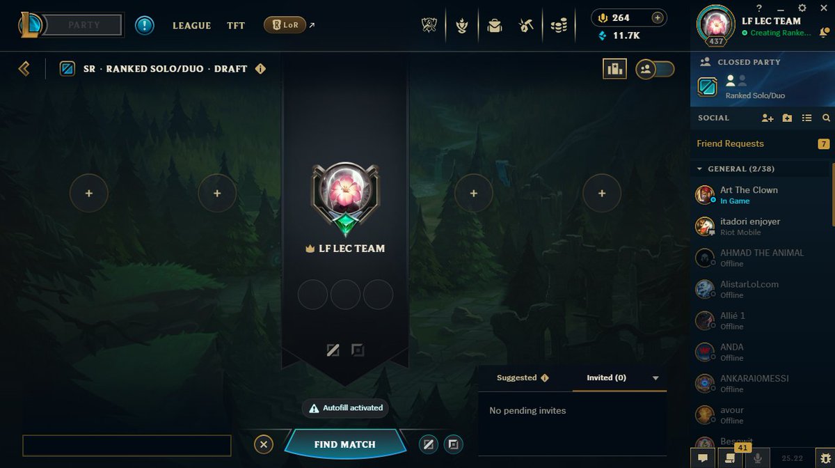 Hello Everyone,
I am currently LFT, Looking for LEC / DIV 1 Team offers,
for more Informational exchanges Twitter DMS.