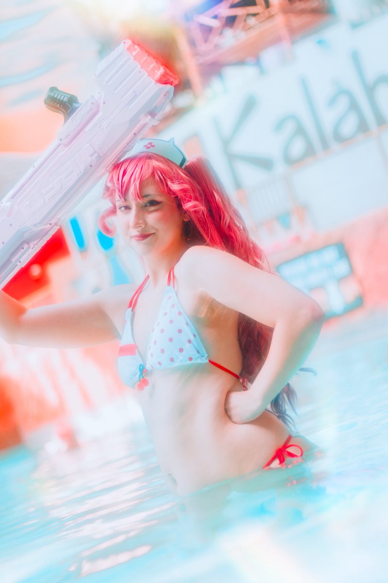FatherMercuryJ's tweet photo. Vitamins recharged! I can do it!
•
Pepper: Ocean Vitamin - @berdynerdy 
📸 - @FatherMercuryJ 
#Nikke #NIKKEcosplay #nikkegoddesofvictory #NIKKECreator #Nikkepepper #pepperoceanvitamin https://t.co/21EHZ8rOfu
