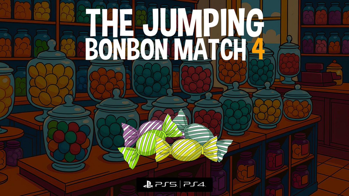 #TheJumpingBonbonMatch4 GIVEAWAY ☺️

🎁 Win PS4/PS5 Keys (CrossBuy):
5x EU 🇪🇺  | 5x NA 🇺🇸

✨ To Win: 
❤️ Like 
🔁 Repost 
👤 Follow <a href="/marcelreise11/">Marci‘s Life</a> &amp; <a href="/ThiGames_DE/">ThiGames</a> 
💬 Comment 🇪🇺 or 🇺🇸 
🔖 Tag a Friend 

⏰ Ends: Sunday (23.11.) – 20:00 CET
🍀 Good luck!