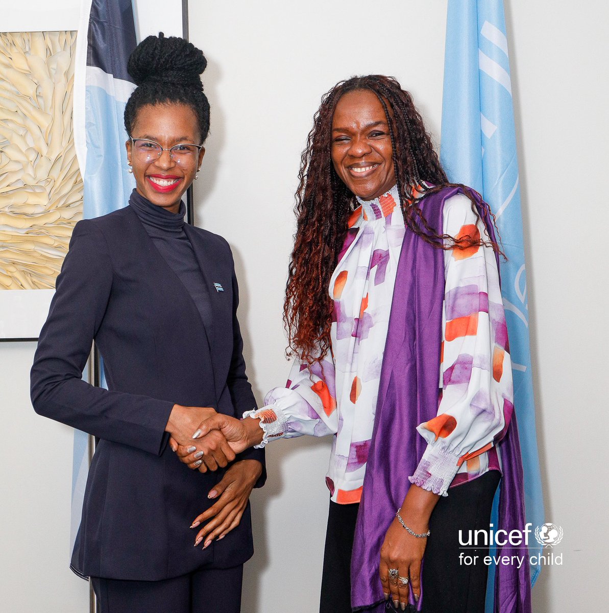 UNICEF Botswana tweet media