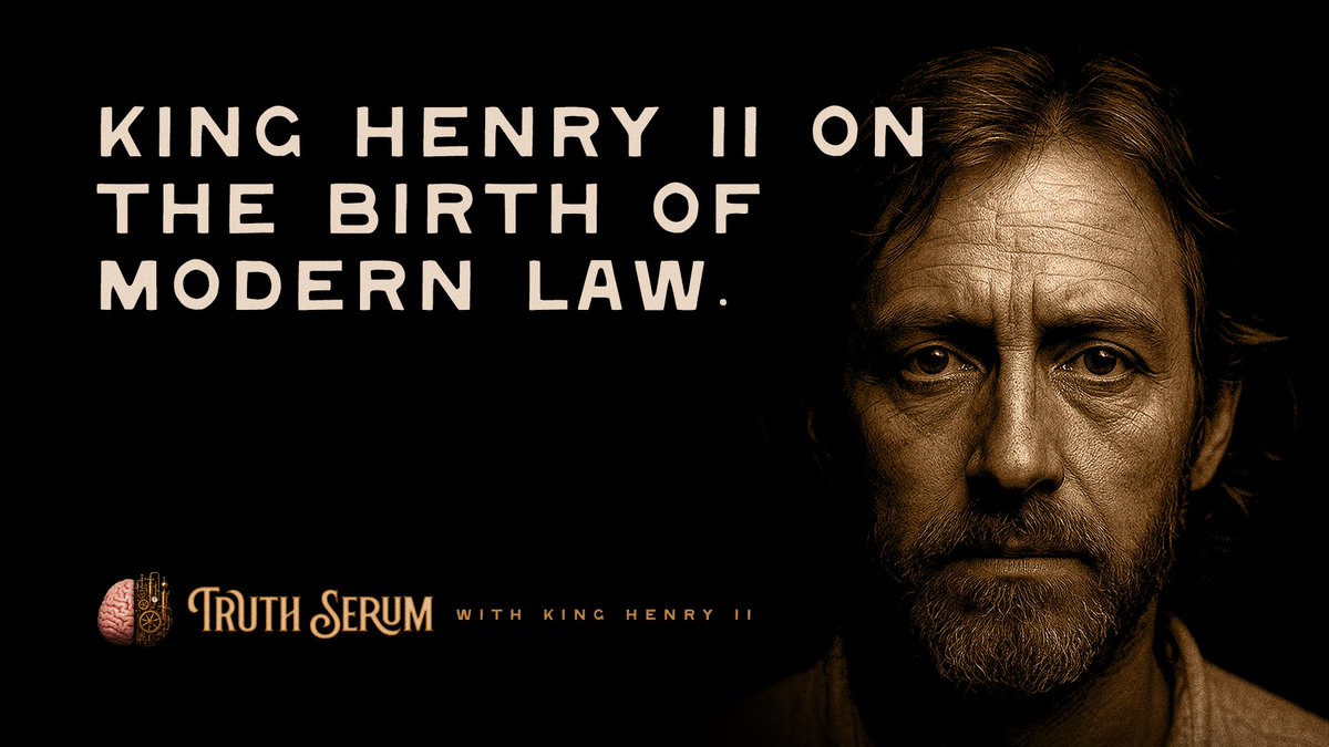 TruthSProject's tweet image. He revolutionized the law in the 12th century. Many of his ideas still shape the justice system today. King Henry II reflects on how changing the world nearly cost him everything.

Listen on Spotify or Apple at Truth Serum Podcast

👉 Learn more: truthserumproject.com/episode-5…