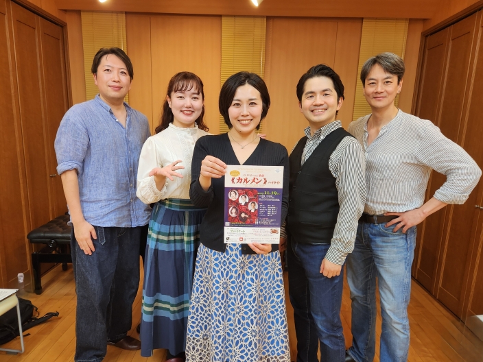 明日のトナカイは《カルメン》ハイライト。楽しみにしています。＃ハバネラ　＃闘牛士の歌　＃デイナーコンサート