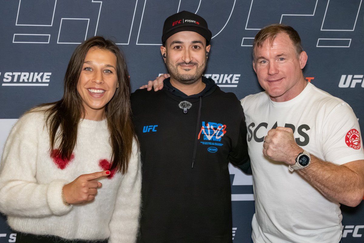 The <a href="/JoinFightID/">Fight.ID</a> x <a href="/UFCStrike/">UFC Strike</a> Champ Lounge was absolutely LEGENDARY 🔥 #UFC322