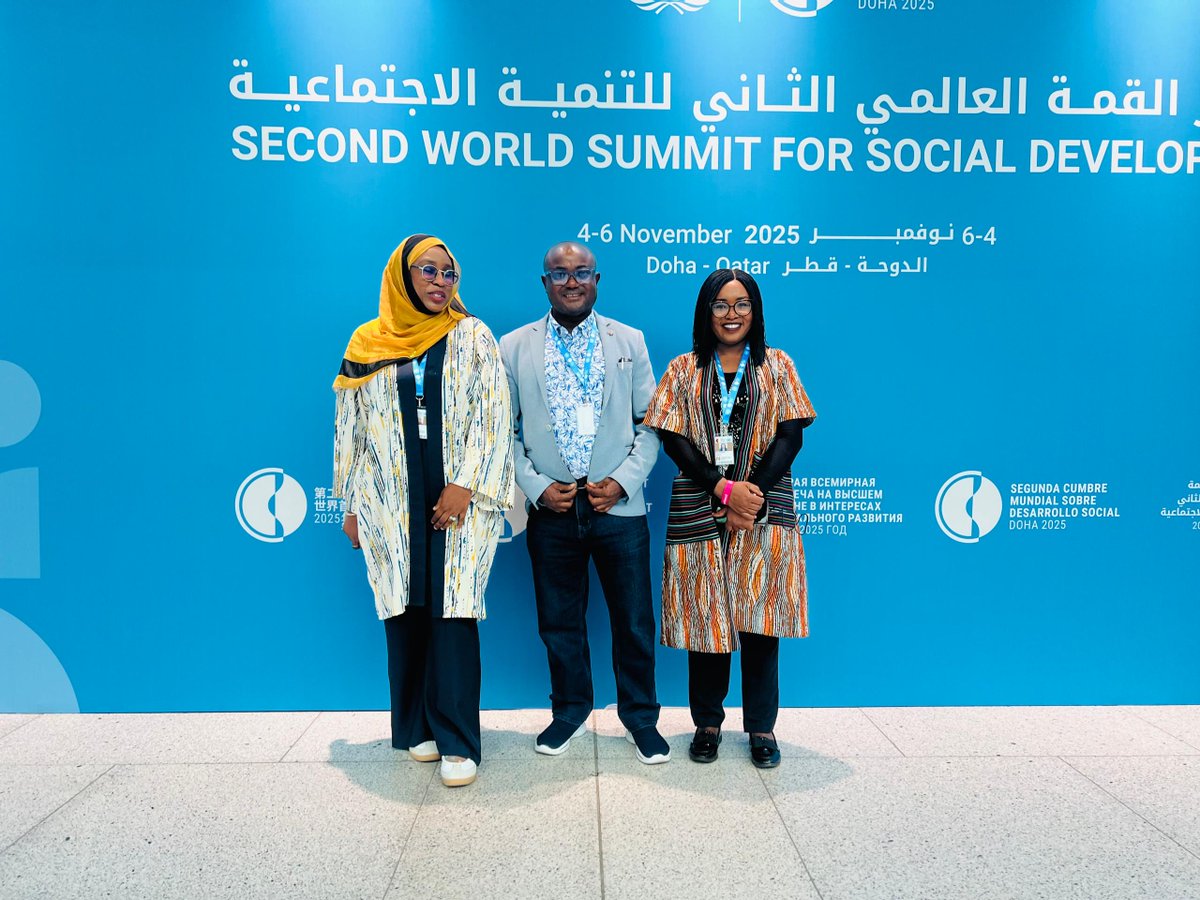 devimpath's tweet photo. Driving inclusive devt is one of the core mission of our organization. This is reason for our participation in the recently concluded Second World Summit for Social Development in Doha. Our delegates joined world leaders and changemakers in shaping global agendas.
#dohasummit https://t.co/XQWO0vpwKz