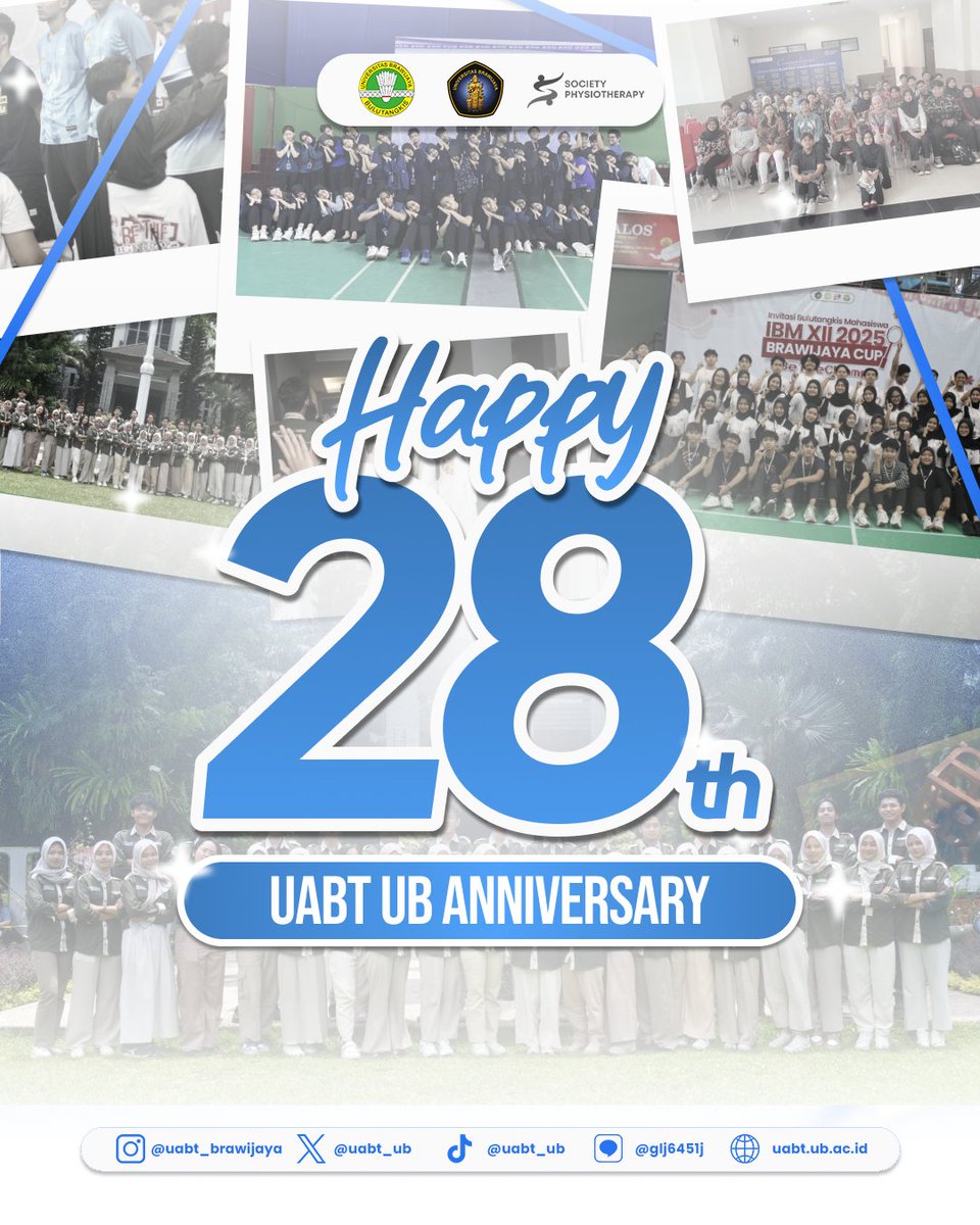 uabt_ub's tweet photo. [🥳28 YEARS OF UABT🥳]

28 tahun penuh cerita, dedikasi, dan kebanggaan. Terus melangkah maju bersama untuk masa depan yang lebih gemilang.

#sinergiuntukprestasi
#UABT2025 https://t.co/SqHs8OmlNM