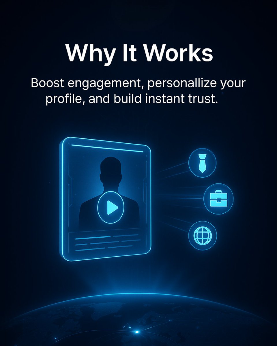 flyoverseasai's tweet image. Ready to shine in your global job search? 🌍✨
A 1-minute video intro helps you stand out — 92% of candidates with video intros get interviews faster.
Record → Upload → Verified 🎤🚀
#FlyOverseas #VideoIntro #CareerGrowth