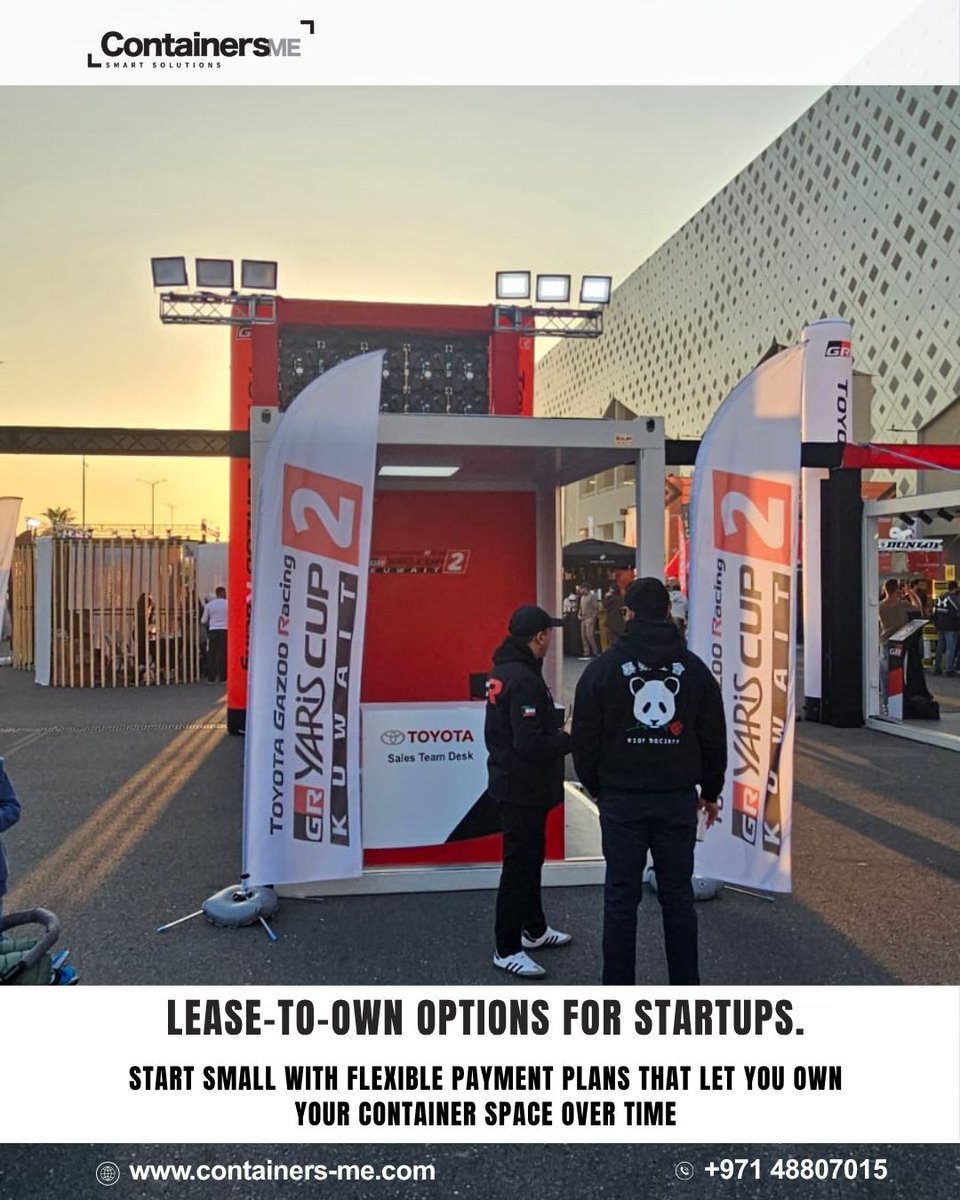 Containers_me's tweet image. How Modular Containers Help Businesses Expand Faster?

 Start in days, move anytime, scale fast! 🚀

#scalability #modularcontainers #businessgrowth #startup #flexiblespaces