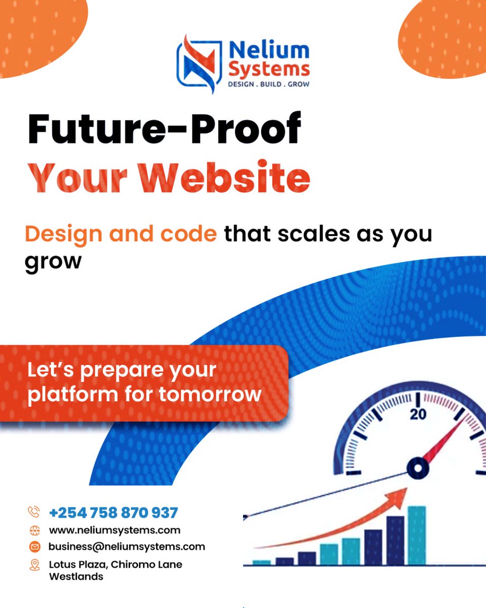 Nelium_Systems's tweet image. Future-proof your website with scalable design and high-performance code.Nelium Systems builds platforms that grow with your business.
Contact:
+254 758 870 937
 neliumsystems.com
 business@neliumsystems.com
#MainaAndKingangi #NEW_SINGAPORE #SVT_TOUR_NEW_ #MosiriaMchapakazi