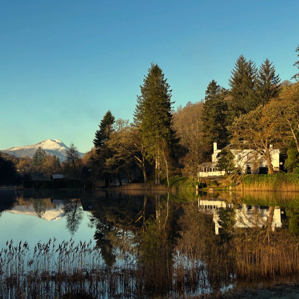 ScotlandUnwrap's tweet image. A snow-capped Ben Lomond, as seen from the eastern edges of Loch Ard.

📍Lochard Road - Milton, Trossachs.

Scotland | Loch Lomond and Trossachs National Park

@VisitScotland 

#benlomond #lochard #scotland