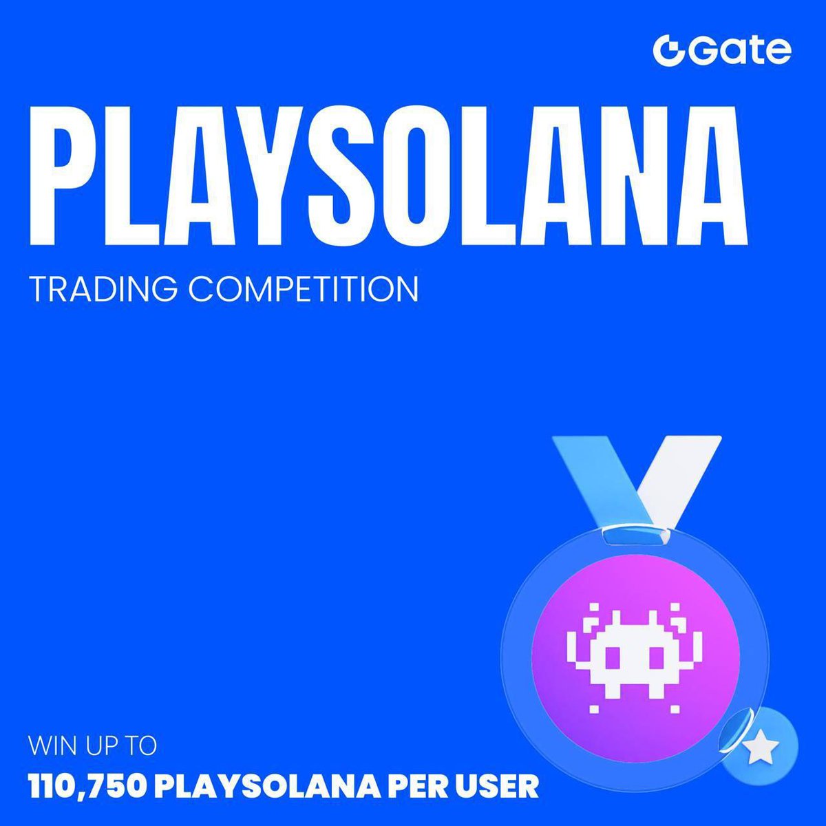 CryptoSharmin's tweet image. 🔥 Gate Launchpool #341 brings you $PLAYSOLANA
💰 3.75M tokens, all unlocked
🪙 Stake USDT / GT / PLAYSOLANA — hourly rewards
⚡ More trading = higher USDT stake limit
🎁 New users: 100 USDT stake for 48h = $100 voucher
⏳ Nov17–Dec1
Start now: 
 gate.com/launchpool/436…