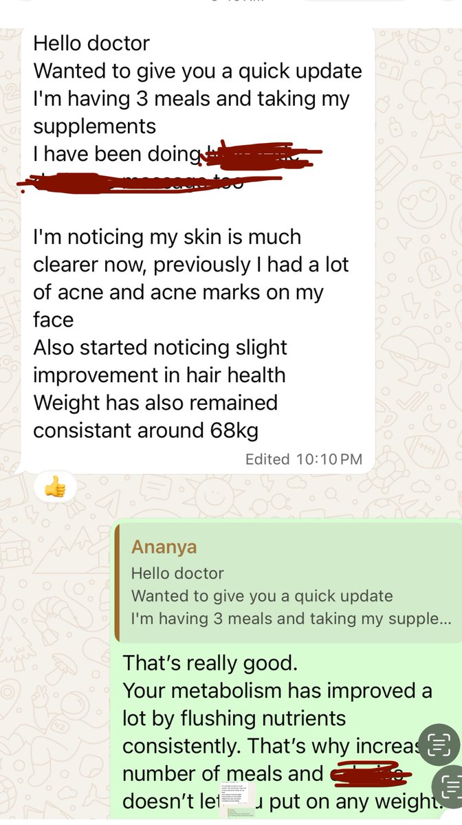 jasmeet481's tweet photo. A woman starving her body to “benefit” from intermittent fasting ends up slowing her metabolism.
Chronic under-eating spikes inflammation, triggers skin issues, and leads to constant fatigue. My approach is always individualized, never restrictive.
#teamdlife https://t.co/ds45fZE8MR