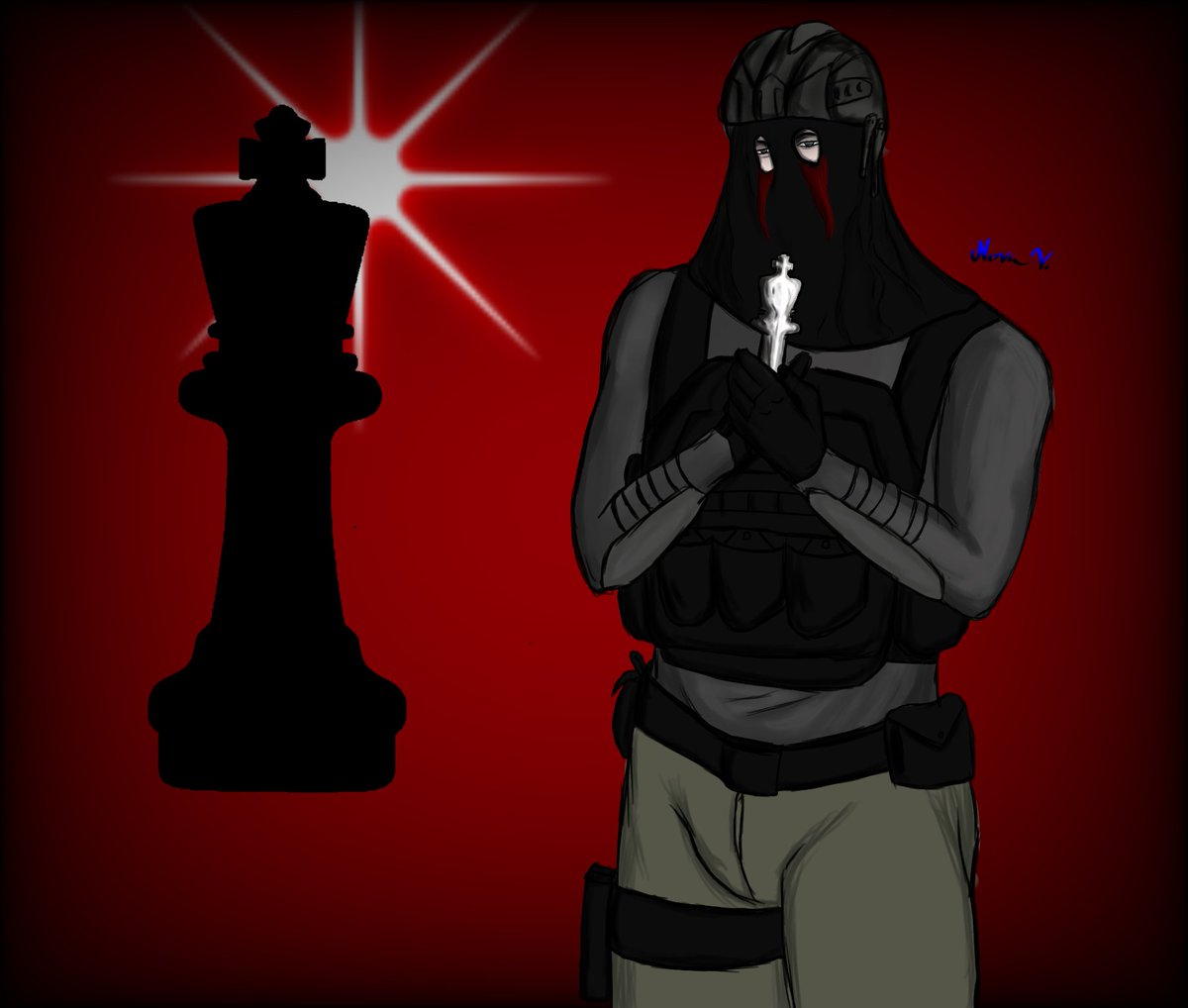 serialkilluh_96's tweet image. 👑♟️ 

#könig #konig #konigcod #codtwt #arttwt