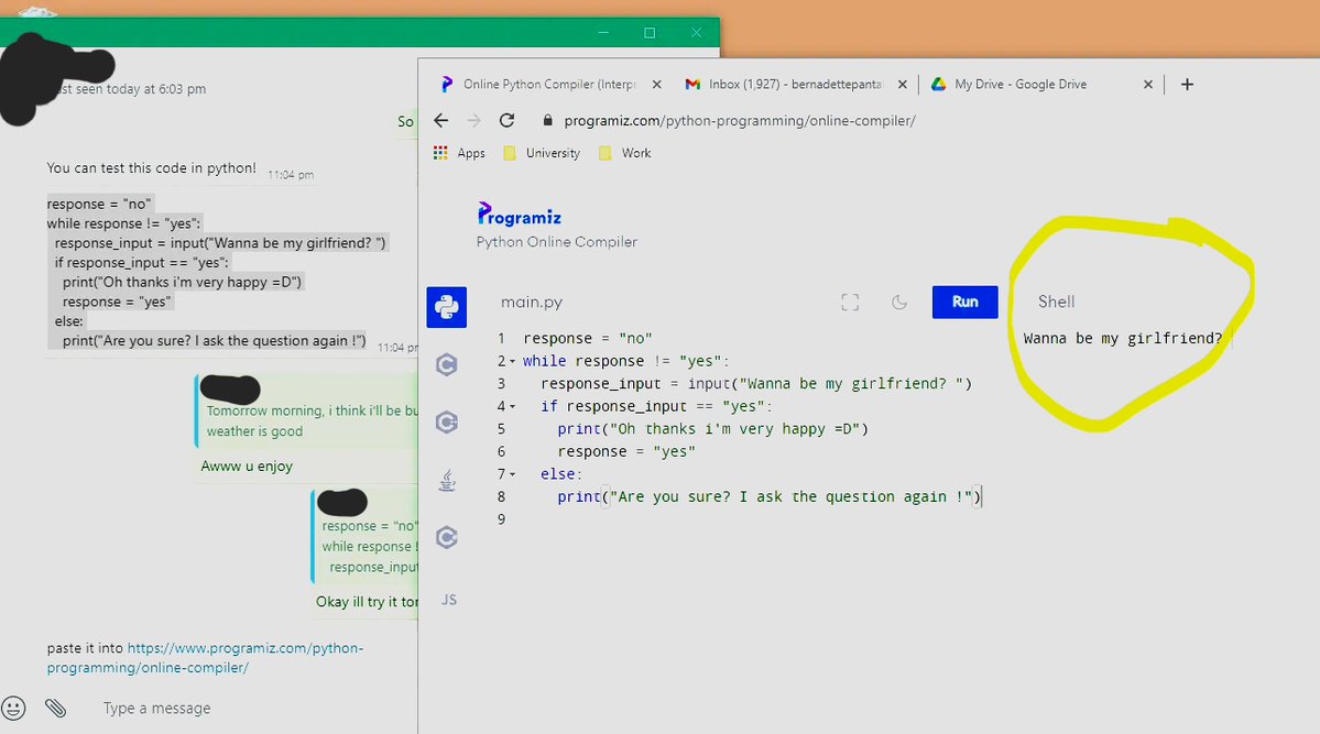 BennyInHerBag's tweet image. I receive the same level of rizz years ago from a french dev whom I was asking help for basic coding 😭😂

#Techbros really have the same game fr