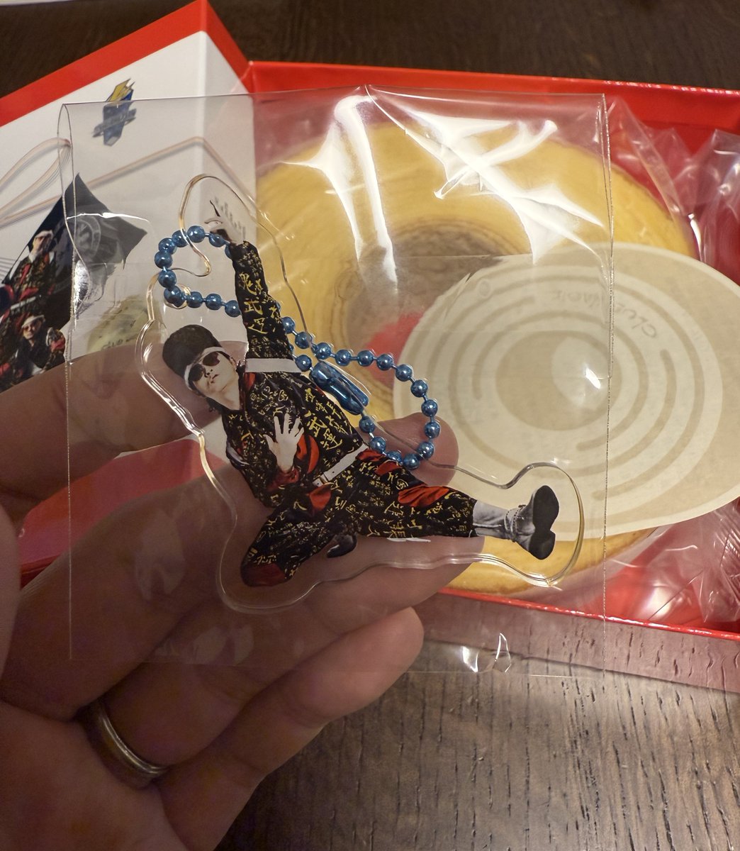 morimotoshoji's tweet image. （差し入れいただきました）バームクーヘン