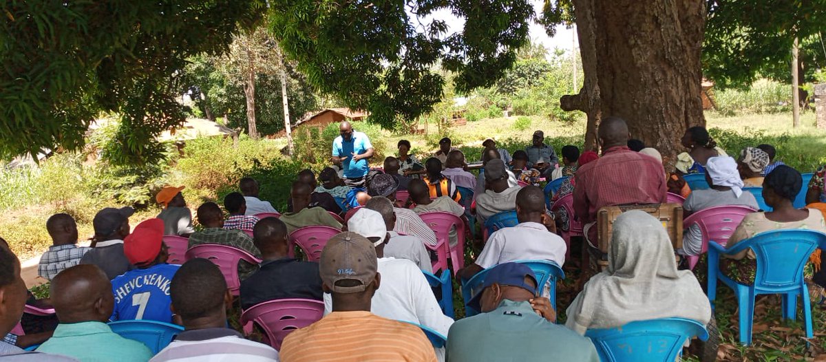 ForumKilifi's tweet image. The Kaloleni Ward Social Accountability Forum led a PMC formation meeting at Kwale Sub-location in Jibana Location, following the allocation of funds for the Ring Road project in the FY 2025–2026 budget. #Kaloleni #CommunityDevelopment