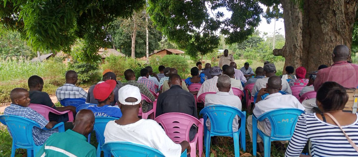 ForumKilifi's tweet image. The Kaloleni Ward Social Accountability Forum led a PMC formation meeting at Kwale Sub-location in Jibana Location, following the allocation of funds for the Ring Road project in the FY 2025–2026 budget. #Kaloleni #CommunityDevelopment