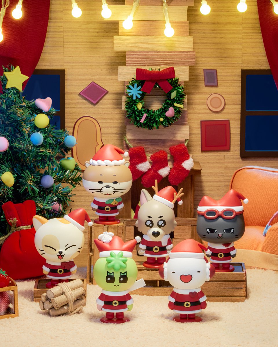 BOYNEXTDOOR クリスマス BBNEXDOキーホルダー コンプセット BOYNEXTDOOR BBNEXDO is Coming to Town Official Merchandise - Lucky