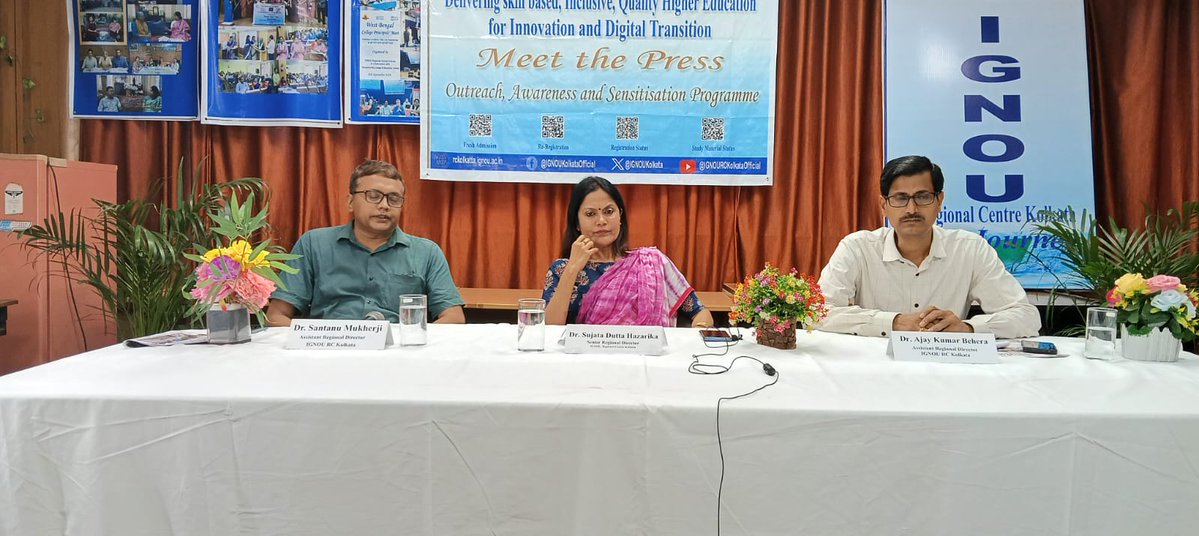 IGNOU KOLKATA (@ignoukolkata) on Twitter photo 