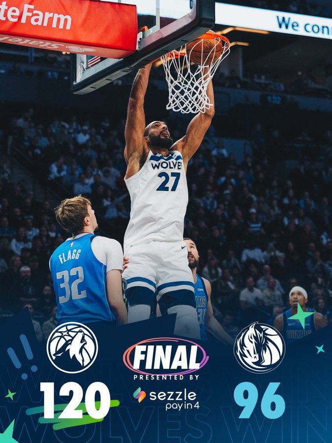 TimberWolves_fr's tweet image. [9-5]

Encore une victoire face à une équipe avec un bilan négatif, décidément les statistiques sont avec nous sur ça.

Par contre, le niveau de jeu proposé par Anthony Edwards et Julius était très moyen pour des joueurs de ce calibre.