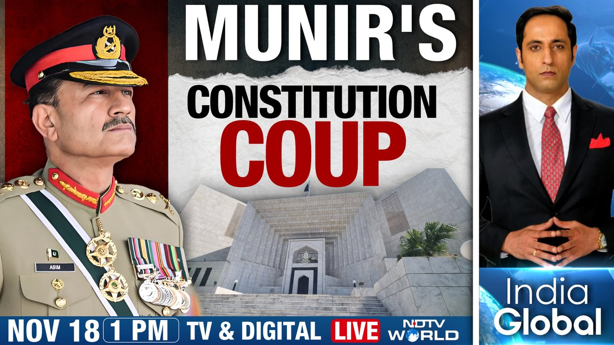 Watch #IndiaGlobal with <a href="/NewshoundArjun/">Arjun Samar Mahendran</a> | Coming up at 1 PM only on NDTV World and ndtv.com/live