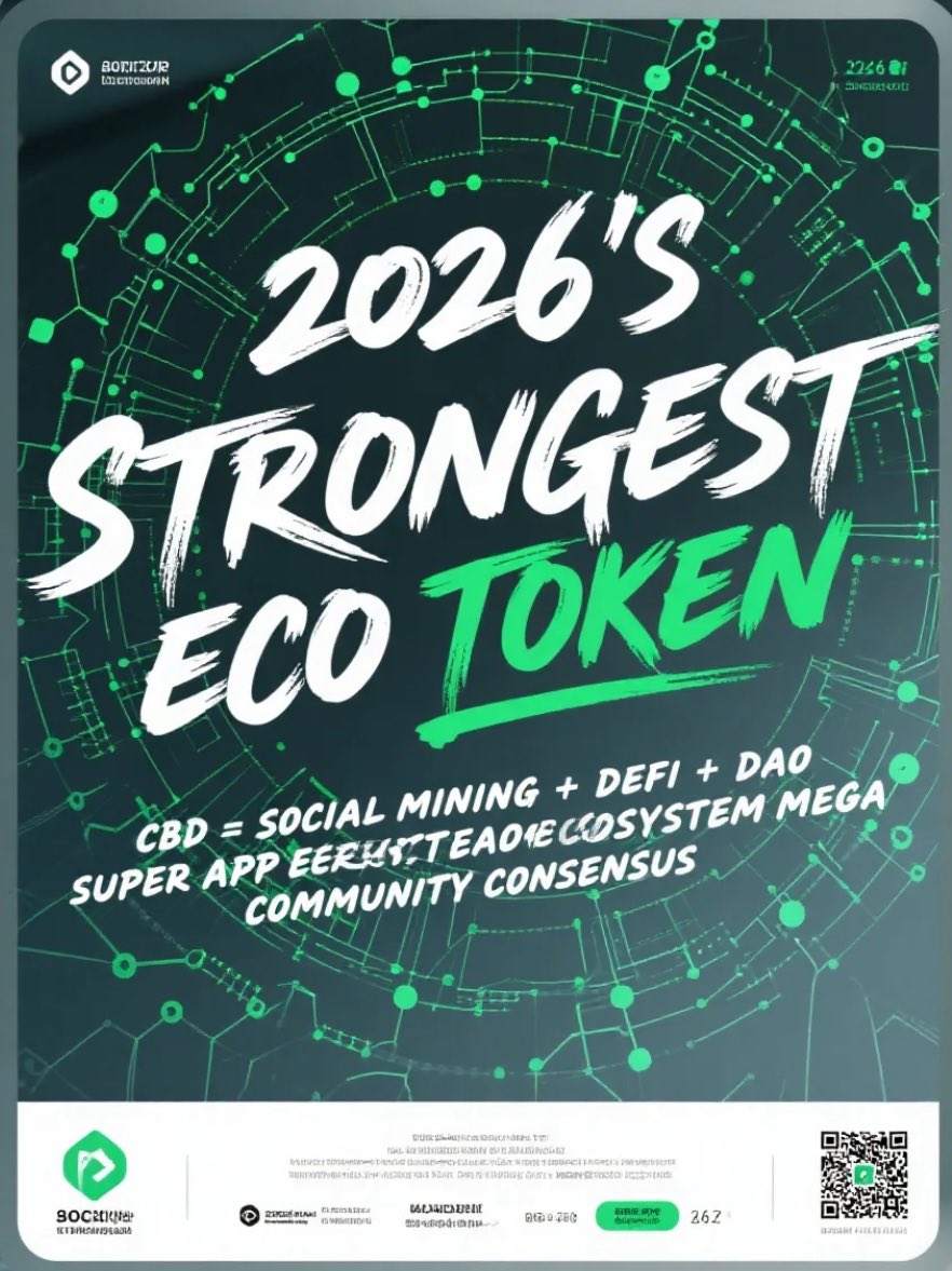 ChainBoxDate's tweet image. 🌈 2026&apos;S STRONGEST ECO TOKEN 🌈

⚡ CBD = SOCIAL MINING + DEFI + DAO
🌍 SUPER APP ECOSYSTEM
🤝 MEGA COMMUNITY CONSENSUS