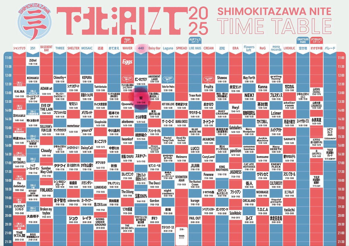 下北沢ニテーい✊✊✊
今年も歌わせていただきます。
有難うございます。

蜜は440ニテ✅