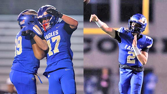 CalHiSports's tweet photo. NEW State TOP 50 FB Rankings (1-25).
It was hinted at and now it's true. With head-to-head wins vs the other three teams in the CIFSS D1 semis, Santa Margarita gains first-ever No. 1 state ranking. 
@SMCHS_Football @ocvarsity 
https://t.co/S56CeRLm5s https://t.co/7znfYZNMPH