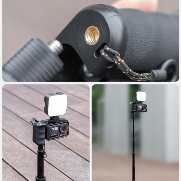 SunskyOnline's tweet image. Grip. Control. Create.
Metal Handle for DJI Action 5/4/3:
 
➤ Ergonomic Rubberized Grip
➤ Adjustable Shutter Button
➤ Quick Release Mount
➤ Dual Cold Shoe Design
 
👉bit.ly/480uqKv
#CameraHandle #VloggingSetup #DJIAction5 #PhotographyGear