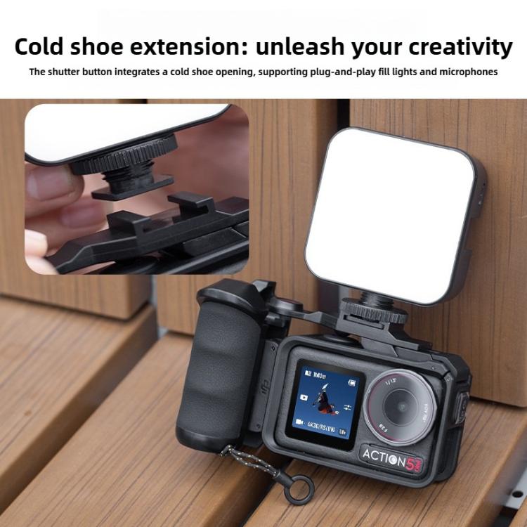 SunskyOnline's tweet image. Grip. Control. Create.
Metal Handle for DJI Action 5/4/3:
 
➤ Ergonomic Rubberized Grip
➤ Adjustable Shutter Button
➤ Quick Release Mount
➤ Dual Cold Shoe Design
 
👉bit.ly/480uqKv
#CameraHandle #VloggingSetup #DJIAction5 #PhotographyGear