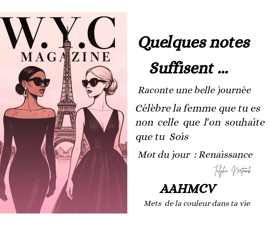 @à la une : Aujourd'hui le conseil du jour s'appuie sur la résilience 
Au féminin la femme se place dans une société moderne  où l'on change ardemment les codes de la femme d'aujourd'hui

#AAHMCV- Relations et Couple